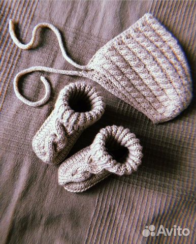 Вязаная детская шапка на заказ