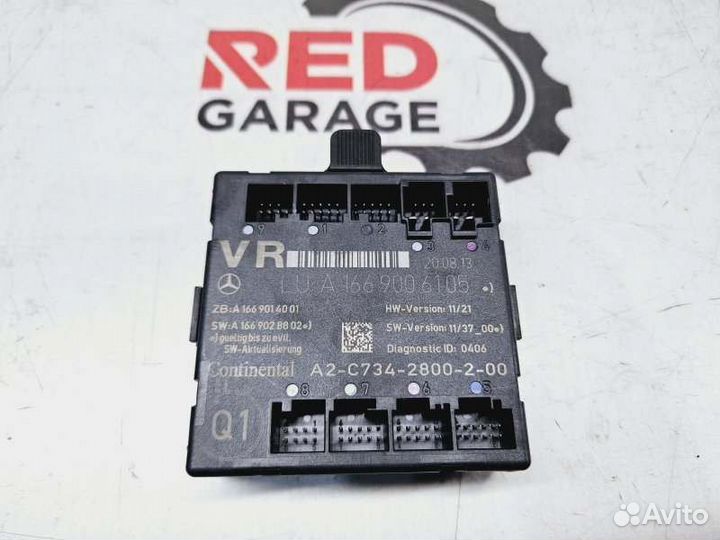 Блок управления дверью передний правый