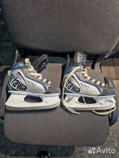 Коньки хоккейные детские 34 размер