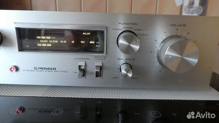 Pioneer SA-7700 стерео усилитель 1980 г