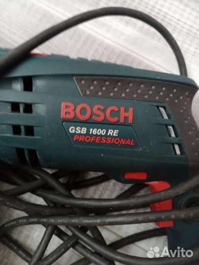 Дрель Bosch GSB 1600 RE