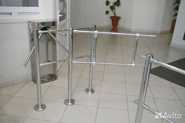 Турникет с антипаникой и калиткой