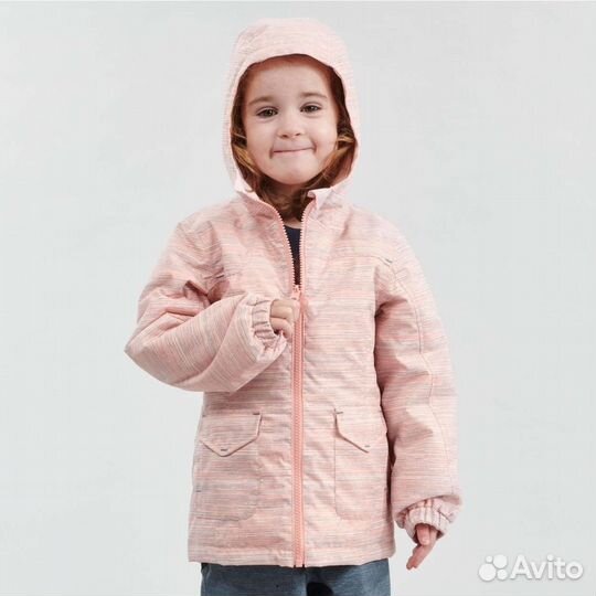 Куртка decathlon для девочки и шапка шарф