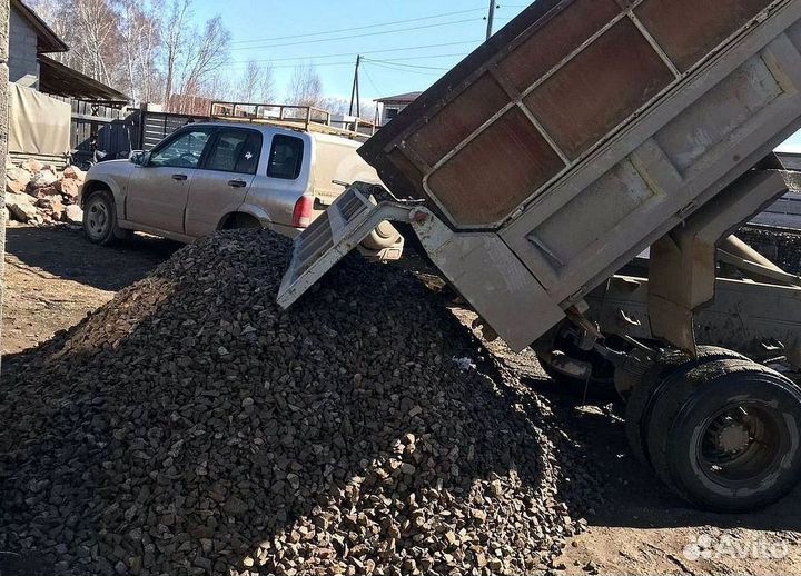 Щебень доставка от производителя