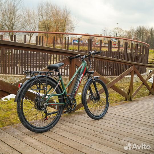 Электровелосипед White Siberia Camry Light 500W