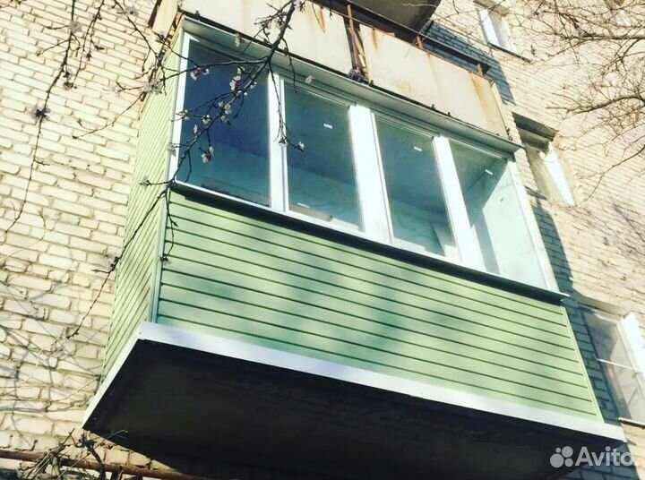 Отделка балконов и лоджий