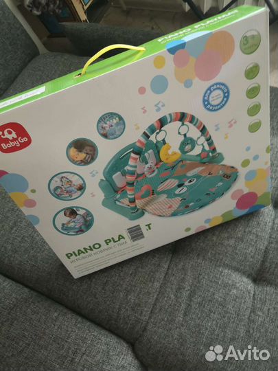 Детский развивающий коврик Baby Go с панино