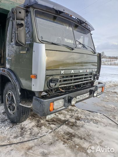 Камаз с прицепом, запчасти