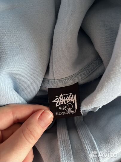 Худи Stussy blue оригинал