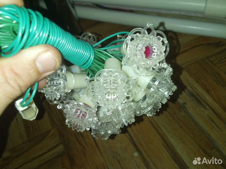 Елочная гирлянда СССР