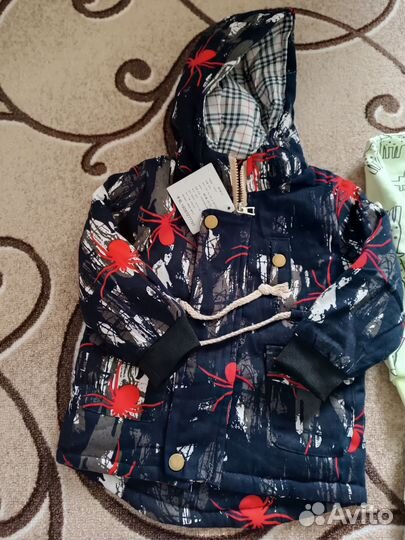 Детские вещи пакетом на мальчика 92 осень