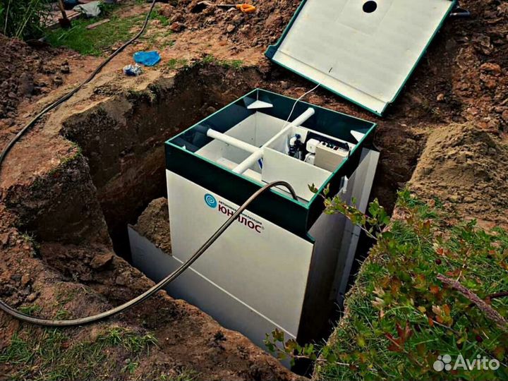 Септик био Урал 8 переливной