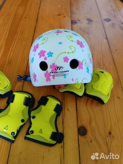 Защита для роликов со шлемом детская