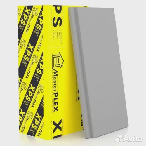 Плита пенополистирольная экструзионная XPS MasterP