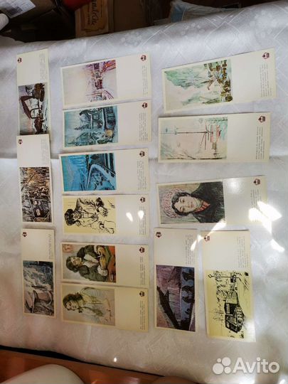 Набор открыток СССР бам всенародная стройка