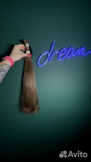 Волосы натуральные 50 см