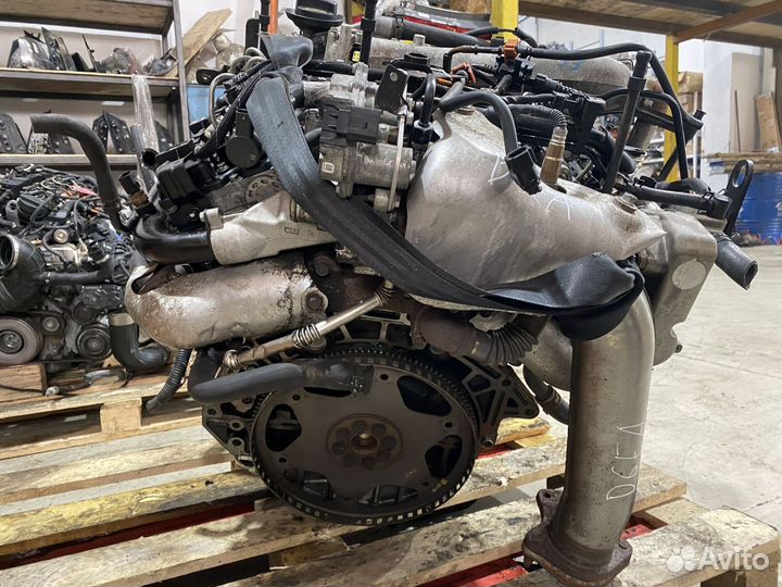 Двигатель D6EA на Киа Мохав Продольный в сборе доставка по РФ