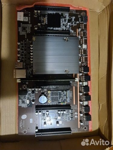 Плата LGA X79-H61 для майнинга