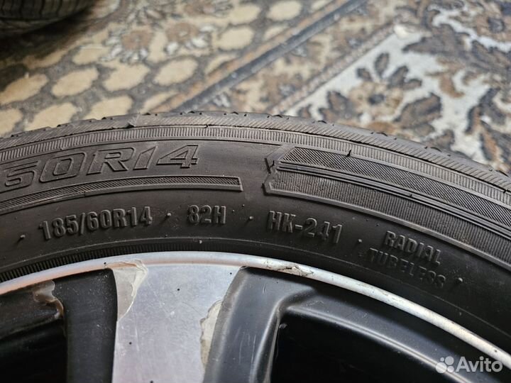 Литые диски r14 на ваз с летней резиной