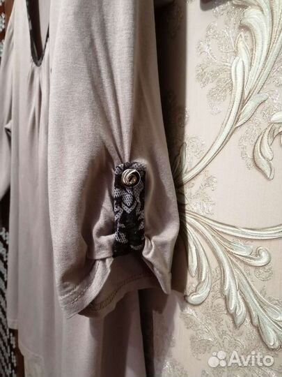 Кофта женская двойка 56 58 Туника