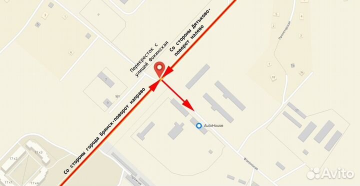 Крышка зеркала внутренняя левая