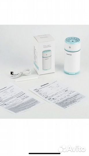 Увлажнитель воздуха pull-OUT humidifier голубой