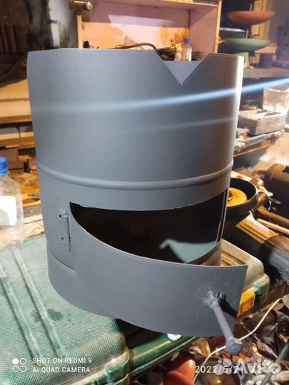 Коптильня и печь под казан