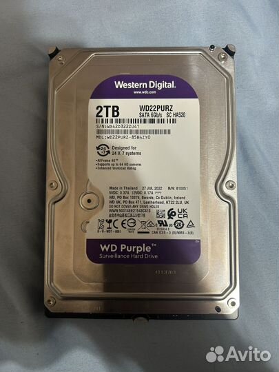 Жесткий диск 2 тб