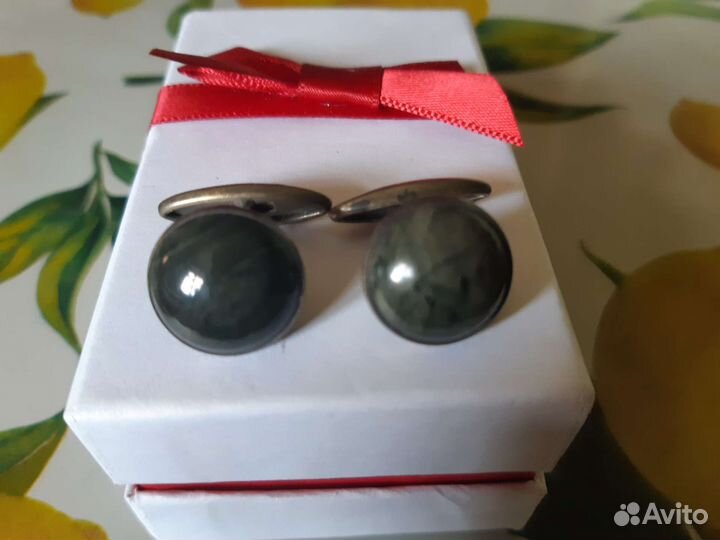 Запонки серебро 875 СССР