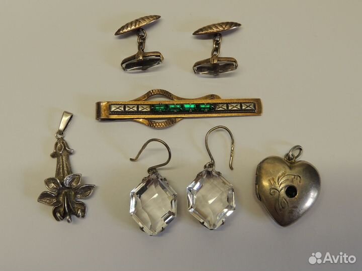 Серебряные украшения СССР