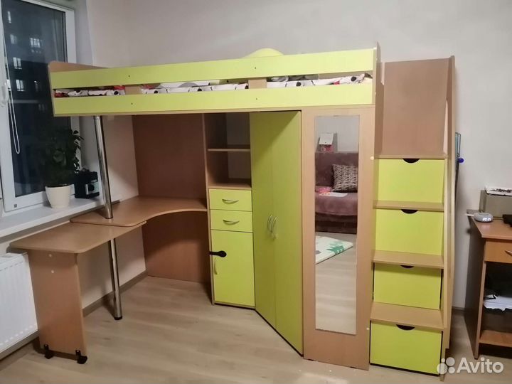 Кровать-чердак