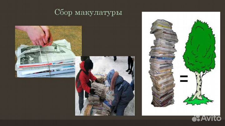 Приём макулатуры