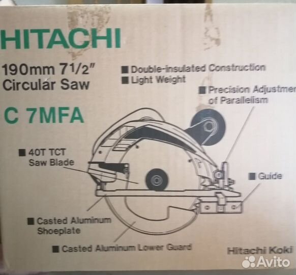 Электрическая пила бу Hitachi