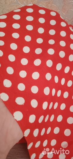 Отрез ткани СССР крепдешин