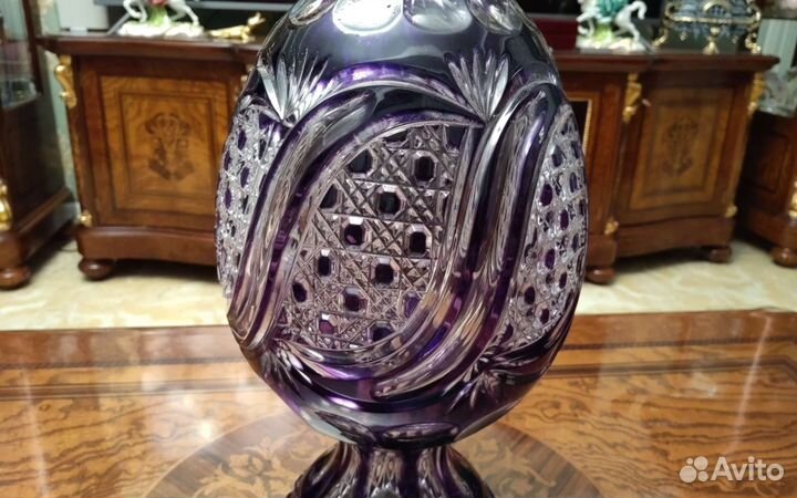 Хрустальное яйцо большое