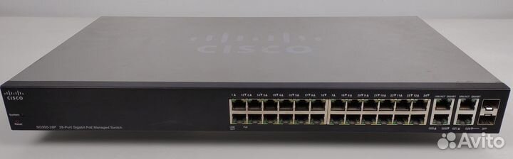 Коммутатор Cisco SG300-28P (SRW2024P-K9)