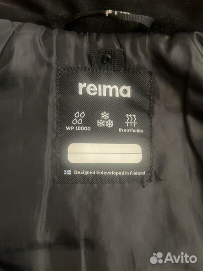 Зимний костюм куртка + комбинезон Reima 104 см