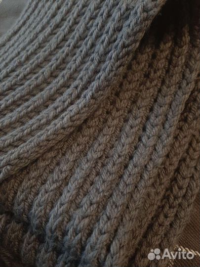 Шарф женский вязаный