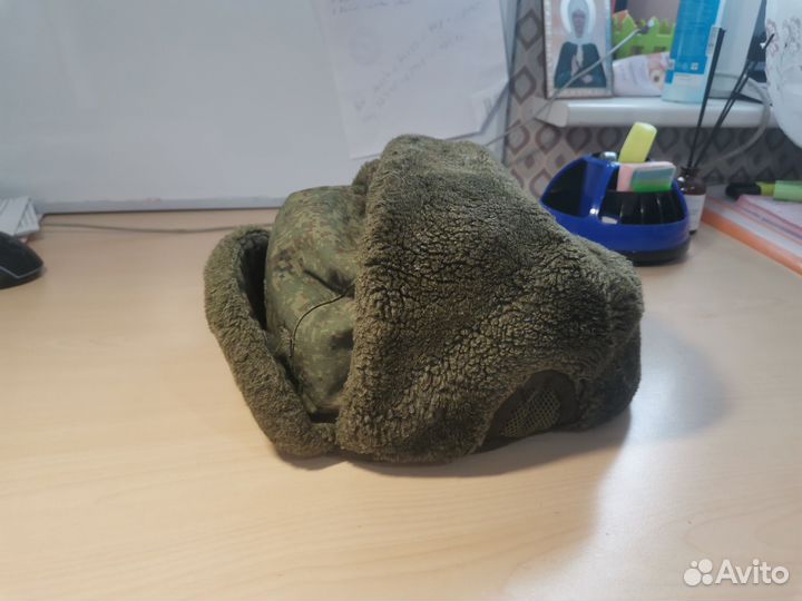 Шапка ушанка военная цифра