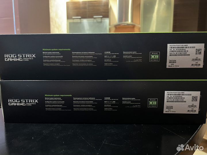 Видеокарта asus rog strix 3070 Ti