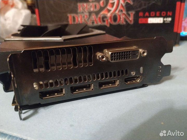 Видеокарта rx470 4gb powercolor