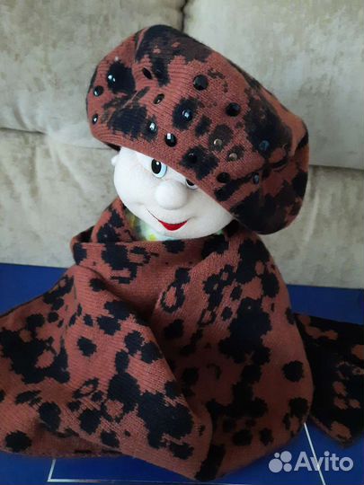 Комплект берет и шарф