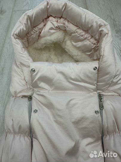 Зимний конверт в коляску на овчине