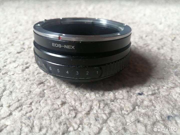Адаптер eos nex tilt shift