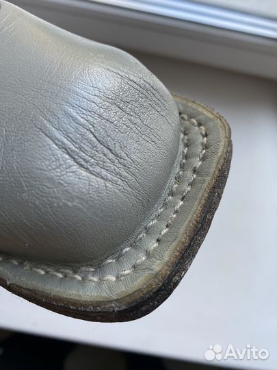 Ботинки лыжные СССР кожа