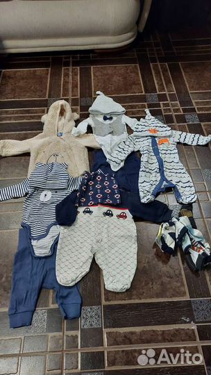 Детские вещи 56 р пакетом