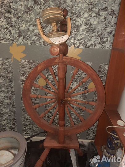 Прялка деревянная старинная