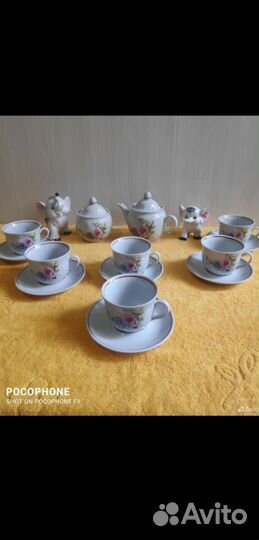 Чайный сервиз СССР Полонский ф/з