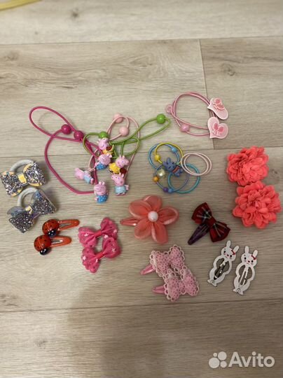 Резиночки и заколочки для девочки