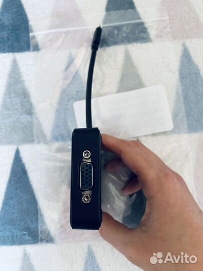 Адаптер 7 в 1 Type-C - hdmi, ethernet, vga, usb